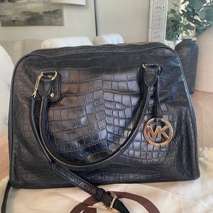 Michael Kors Crocodile Embossed